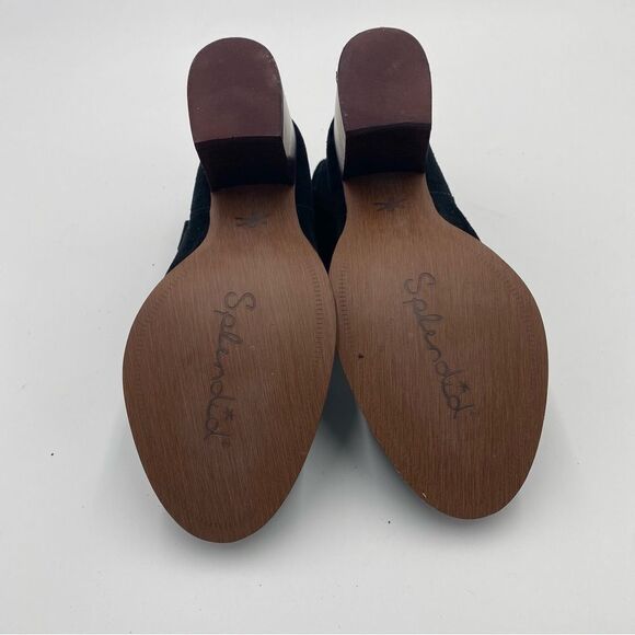 Splendid Women's Lakota Black Suede Ankle Boots sz 9 1/2 - Picture 7 of 8